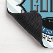 Gitarren-Musiknote Mousepad (Ecke)