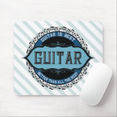 Gitarren-Musiknote Mousepad (Mit Mouse)