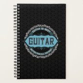 Gitarren-Musiknote Planer (Vorderseite)