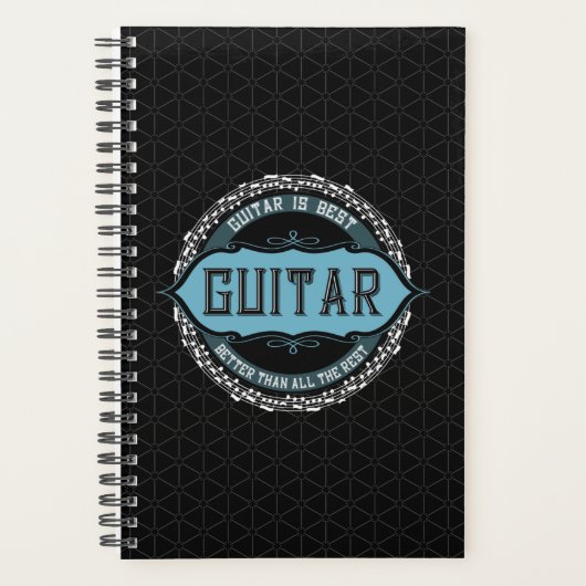 Gitarren-Musiknote Planer (Vorderseite)