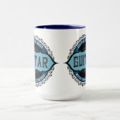 Gitarren-Musiknote Tasse (Zentrum)