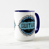 Gitarren-Musiknote Tasse (VorderseiteRechts)