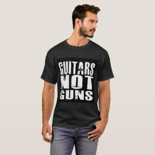 Gitarren-nicht Gewehr-T - Shirt