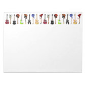 Gitarren Notizblock (Vorderseite)