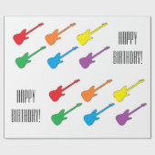 "Gitarren-" Packpapier (Flach)