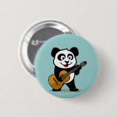Gitarren-Panda Button (Vorne & Hinten)