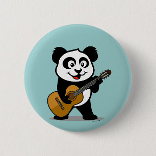 Gitarren-Panda Button