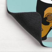 Gitarren-Panda Mousepad (Ecke)