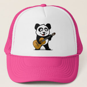 Gitarren-Panda Truckerkappe