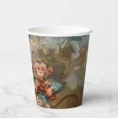 Gitarren - Papiergruppen Größe 236 ml Papiercup Pappbecher (Rückseite)