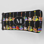 Gitarren personalisiert golf headcover (Vorderseite)