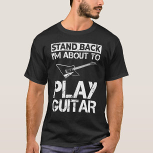 Gitarren-Player-Outfit-Instrumentengitarre Mu T-Shirt
