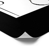 Gitarren Poster (Ecke)