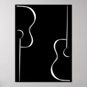 Gitarren Poster (Vorne)