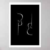 Gitarren Poster (Vorne)