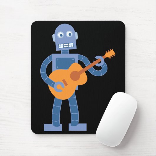 Gitarren-Roboter Mousepad (Mit Mouse)