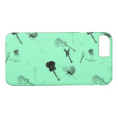 Gitarren Rock Aqua Iphone Fall 1 Case-Mate iPhone Hülle (Rückseite (Horizontal))