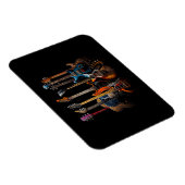 Gitarren schenken Gitarrespielern Magnet (Rechte Seite)