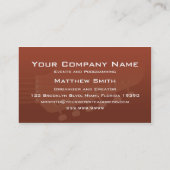 Gitarren-Schieber - elektrische Visitenkarte (Rückseite)