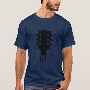Gitarren-Shirt - Coole Musik Lover T-Shirt mit sti