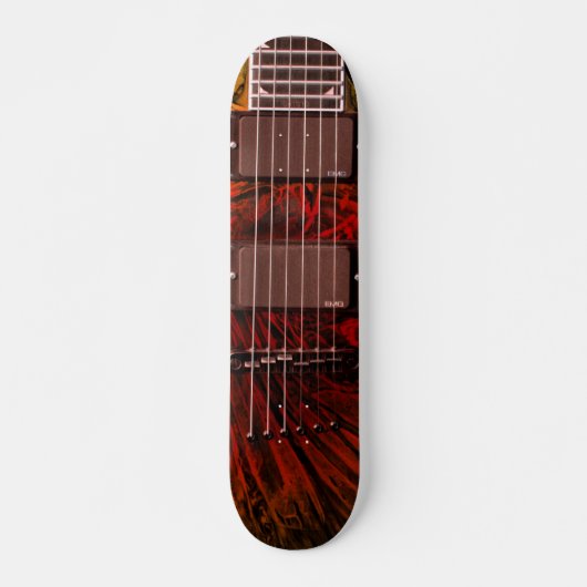 Gitarren-Skateboard Skateboard (Vorne)