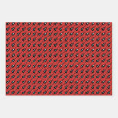 Gitarren-Sortiment: ein Wrapping-Papier Geschenkpapier Set (Vorderseite)