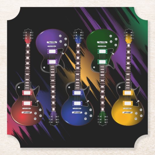 Gitarren spielen untersetzer (Vorderseite)