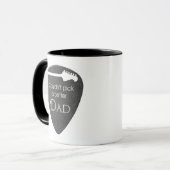 Gitarren-Spieler-Vater-Tasse Tasse (Vorderseite Links)