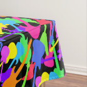 Gitarren-Spritzen-Muster Tischdecke (Beispiel)