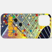 Gitarren Strings Musikalische Wasserfarbe Case-Mate iPhone Hülle (Rückseite / Rechts)