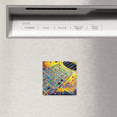 Gitarren Strings Musikalische Wasserfarbe Magnet (In Situ (Geschirrspüler))