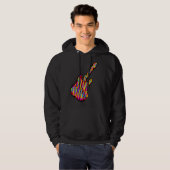 Gitarren-Sweatshirt Hoodie (Vorne ganz)