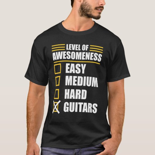 Gitarren T-Shirt (Vorderseite)