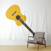 Gitarren-Tapestry Wandteppich (Beispiel (Horizontal))