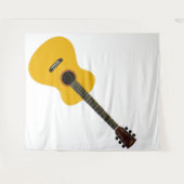 Gitarren-Tapestry Wandteppich (Vorderseite (Horizontal))