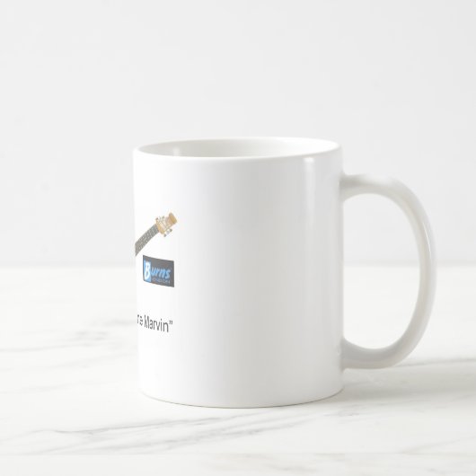 Gitarren-Tasse BrändeHank Marvin Kaffeetasse (Rechts)