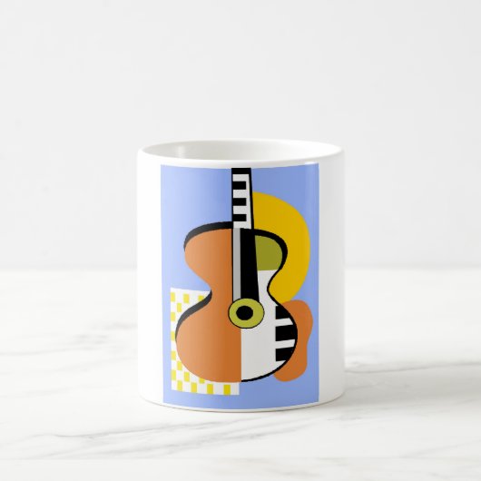 Gitarren-Tasse Kaffeetasse (Mittel)