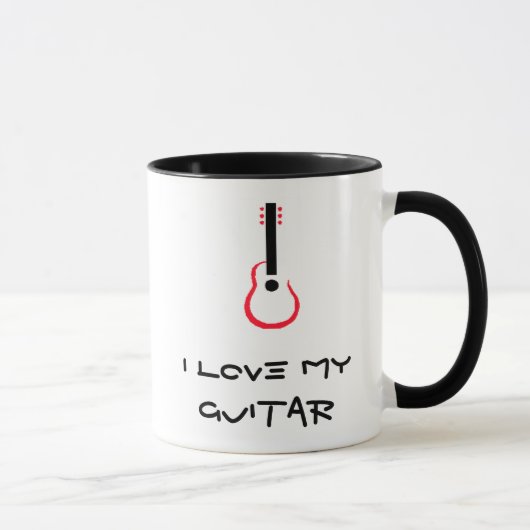 Gitarren-Tasse Tasse (Rechts)