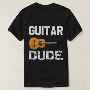 Gitarren-Typ Musikliebhaber-Design T-Shirt