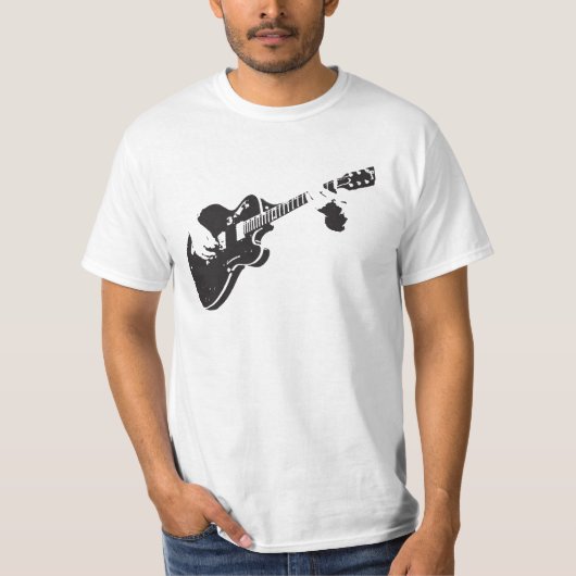 Gitarren-Typ T-Shirt (Vorderseite)