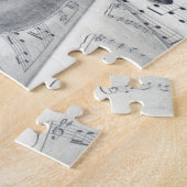 Gitarren-u. Notenen-Puzzlespiel Puzzle (Seite)