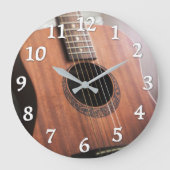 Gitarren-Uhr Große Wanduhr (Vorderseite)