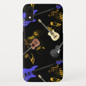 Gitarren und Musik Case-Mate iPhone Hülle (Rückseite)