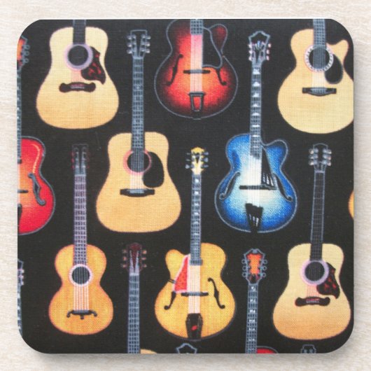 Gitarren-Untersetzer-Set Untersetzer (Vorderseite)