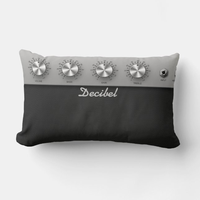 Gitarren-Verstärker Lendenkissen (Vorderseite)