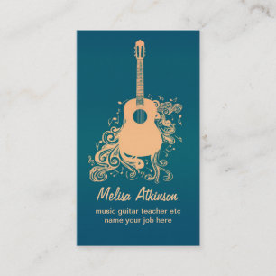 Gitarren Visitenkarte