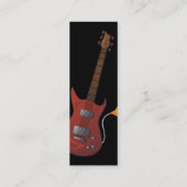 Gitarren-Visitenkarte Mini Visitenkarte (Rückseite)