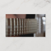 Gitarren-Visitenkarte Visitenkarte (Rückseite)