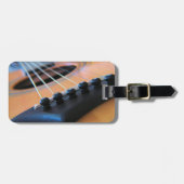 Gitarren-Zeichen Gepäck- oder Identifizierungmarke Gepäckanhänger (Vorderseite horizontal)
