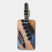 Gitarren-Zeichen Gepäck- oder Identifizierungmarke Gepäckanhänger (Vorderseite vertikal)